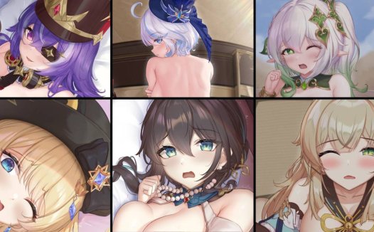 P站精选原神专精画师@Shaggy SUSU_Parteon系列原画+动画奖励大合集