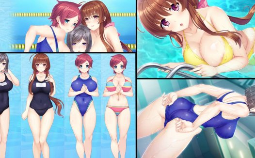 [精选/动态/ADV][ANIM] メス堕ち！巨乳水着妻達とのラブエロスイミング  GPT汉化硬盘版+全CG存档