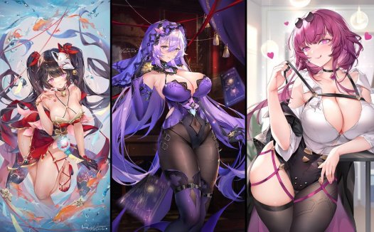 P站优选二次元/原神/专精画师[么赖赖(melailai)]@Fanbox_原画奖励大合集