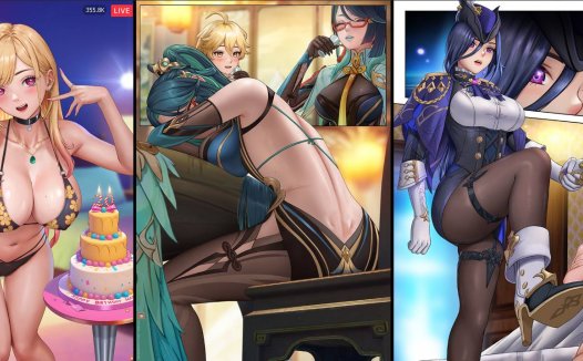 P站精选热门画师Alexanderdinh_Patreon系列原画奖励大合集