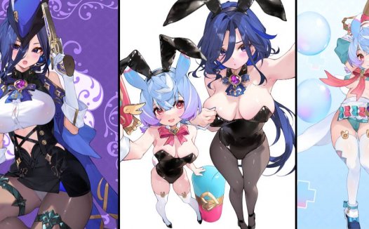 P站优选二次元画师@WaterRing_Patreon系列原画作品大合集